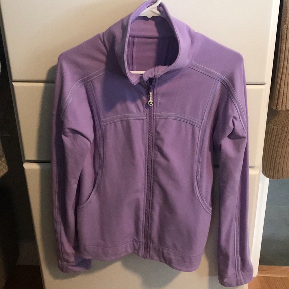 Lilac colored Lululemon Jacket